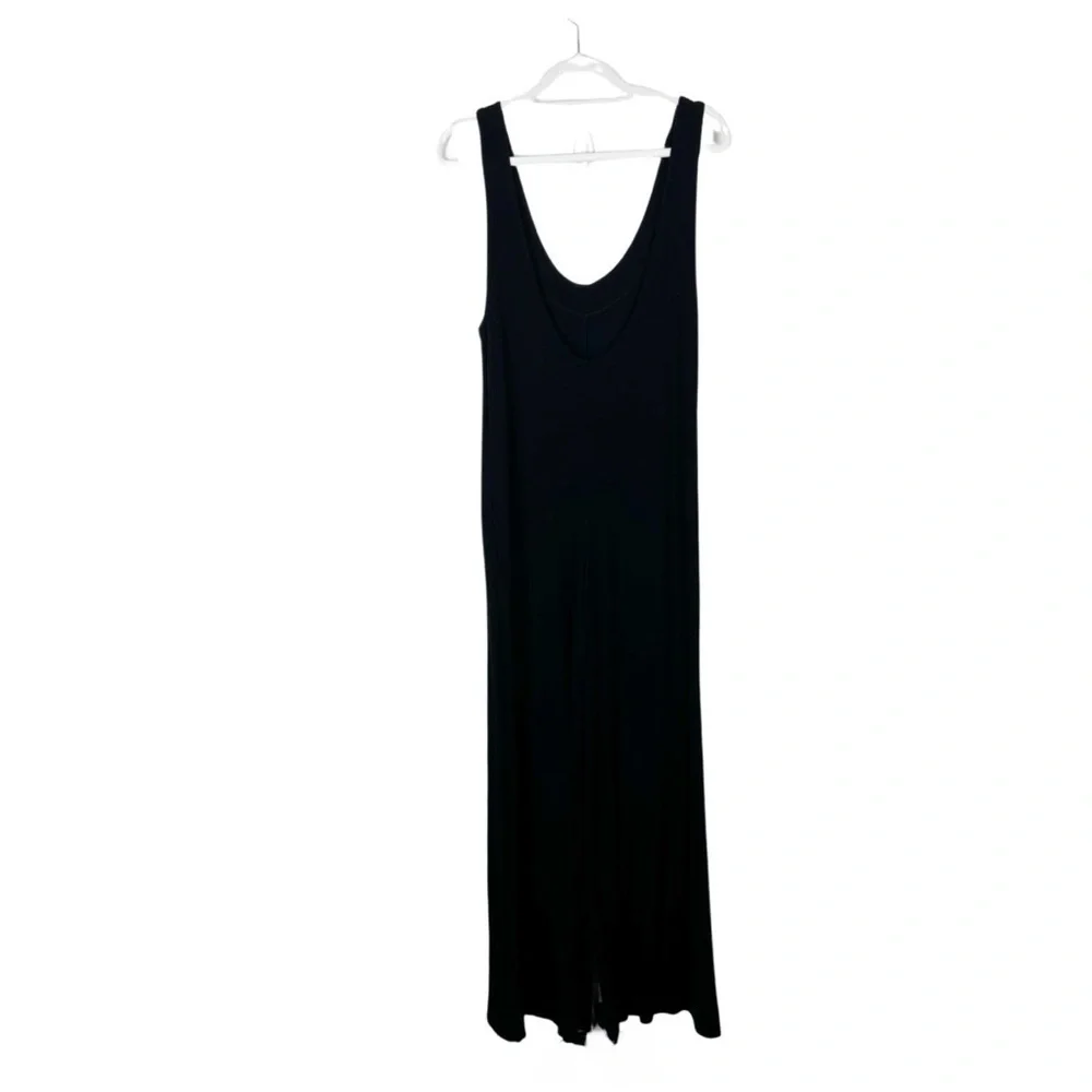 Free People Beach Black Wide Leg Jumpsuit Size XS